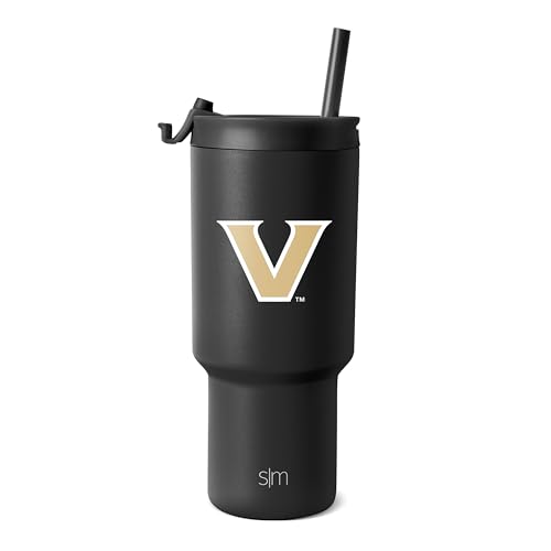 Simple Modern Officially Licensed 30oz Tumbler with Flip Lid and Straws | Insulated Cup Stainless Steel | Gifts for Men | Trek Collection