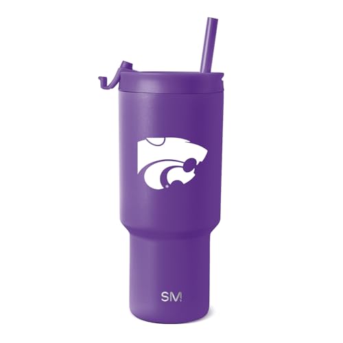 Simple Modern Officially Licensed 30oz Tumbler with Flip Lid and Straws | Insulated Cup Stainless Steel | Gifts for Men | Trek Collection