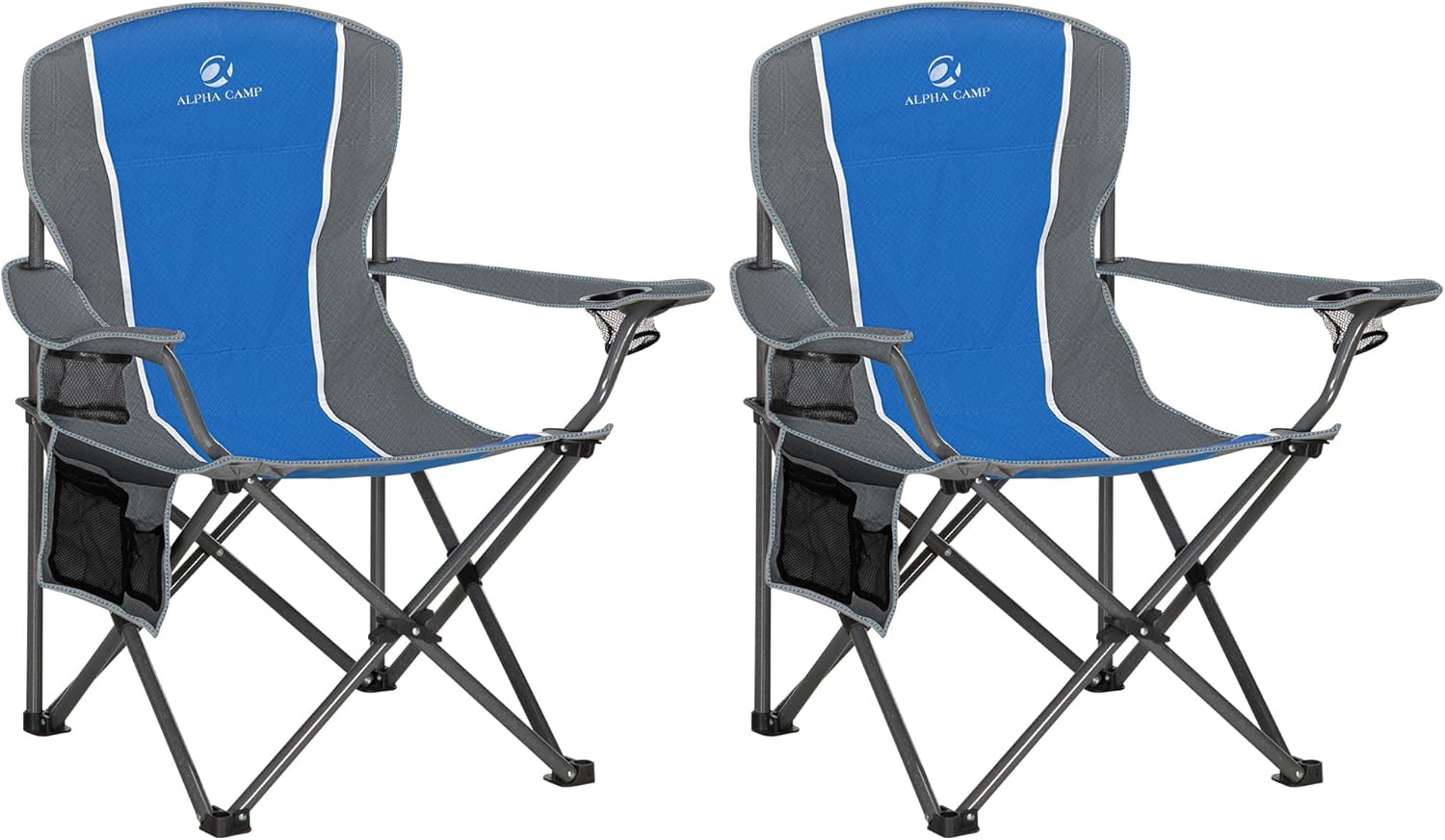 ALPHA CAMP Oversized Camping Folding Chair