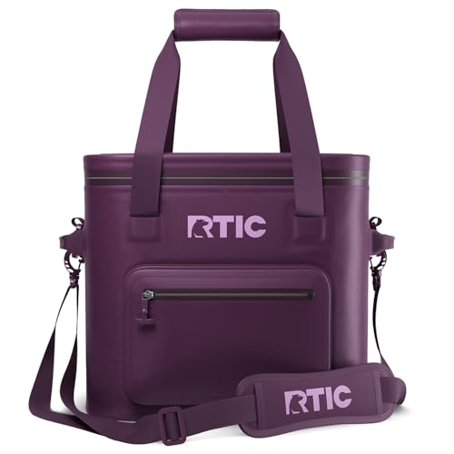 RTIC 30 Can Ultra-Tough Soft Cooler Pro, Insulated, Waterproof, Leak Proof, Portable Floating Bag for Beverage, Drink, Lunch, Outdoor, Beach, Car,Camping, Picnic, Fishing, Boat