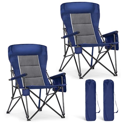 ALPHA CAMP Heavy Duty High Back Chair