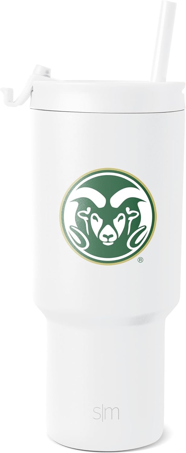 Simple Modern Officially Licensed 30oz Tumbler with Flip Lid and Straws | Insulated Cup Stainless Steel | Gifts for Men | Trek Collection