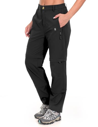 Little Donkey Andy Women's Stretch Convertible Pants, Zip Off Quick Dry Hiking Pants