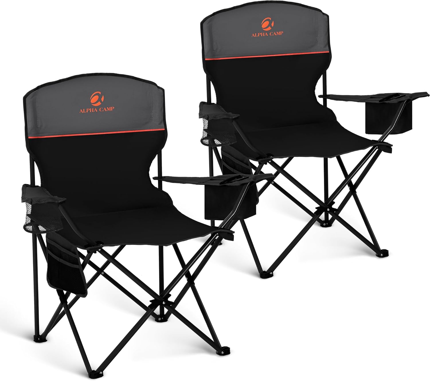 LET'S CAMP Camping Chair 2 Pack