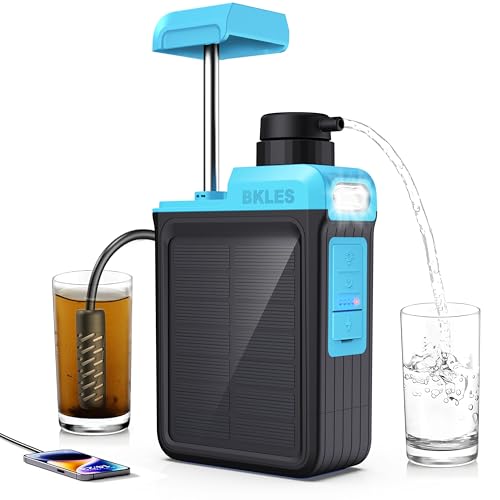 BKLES 3-in-1 Solar Water Filter