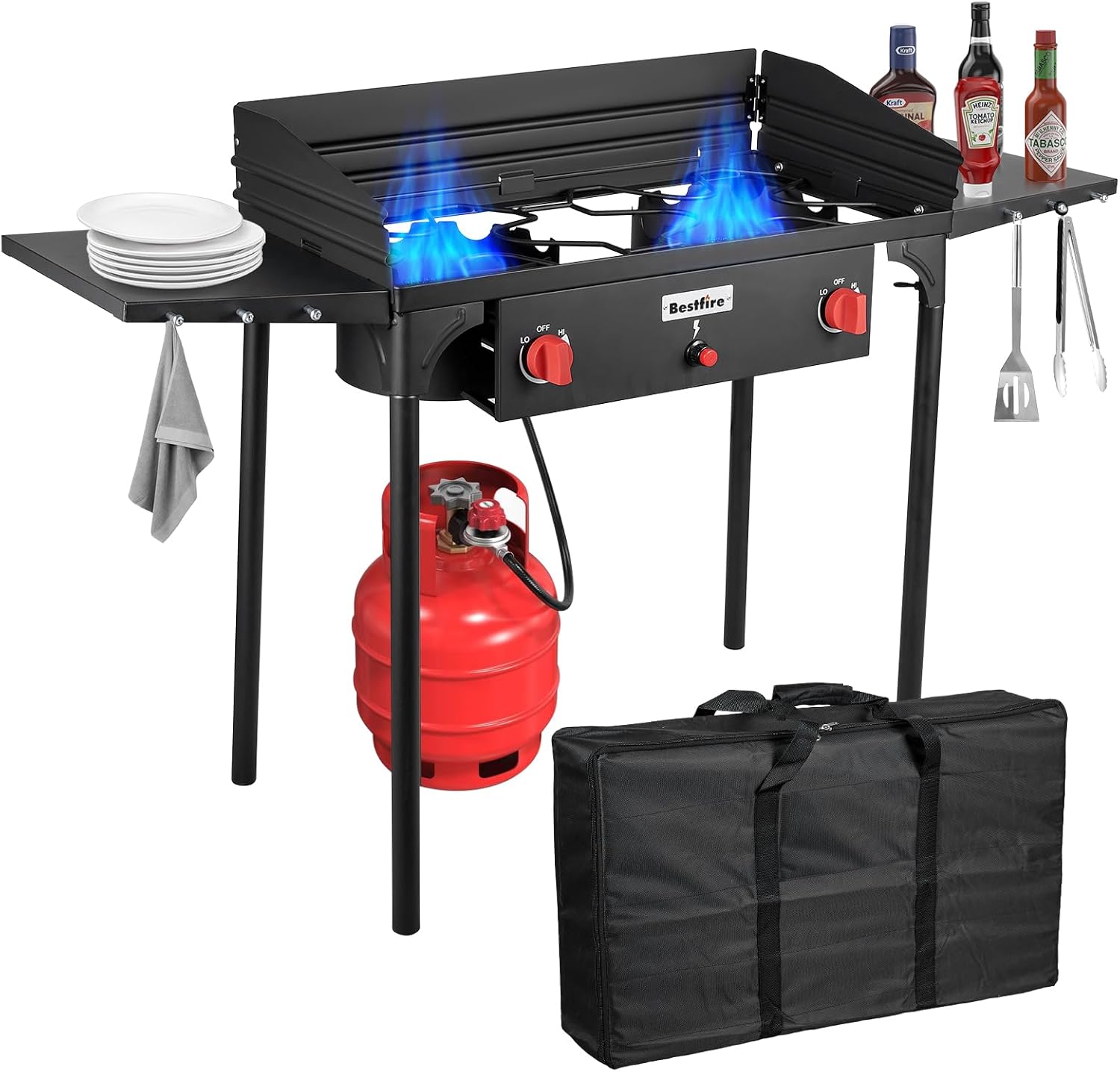 Bestfire 2 Burner Camping Stove (Top Rated)