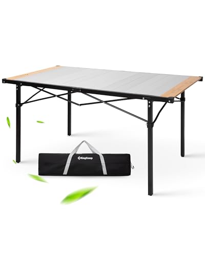 KingCamp Aluminum Rolling Table