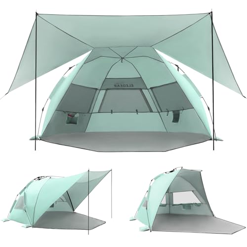 Elegear Beach Tent with Canopy