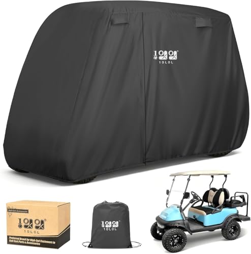 10L0L 420D Golf Cart Cover
