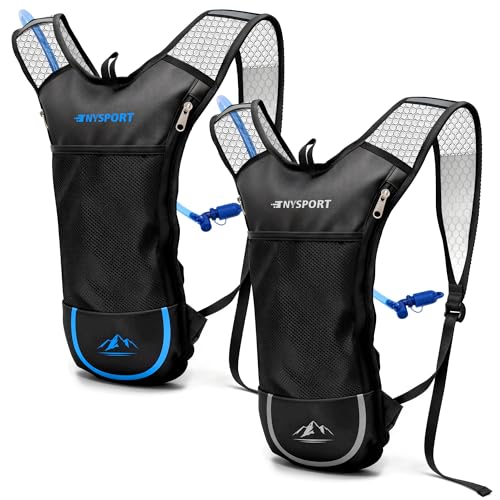 TNYSPORT 2 Pack Hydration Backpack