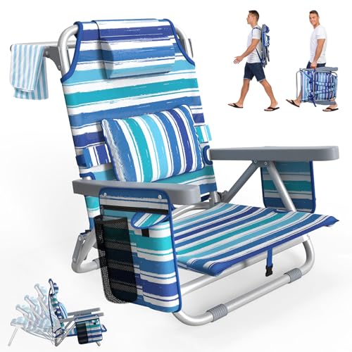 Suteck Beach Chair (Lay-Flat) Cooler