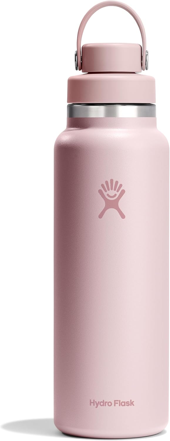 Hydro Flask 40 oz Wide Mouth (Trillium Pink)