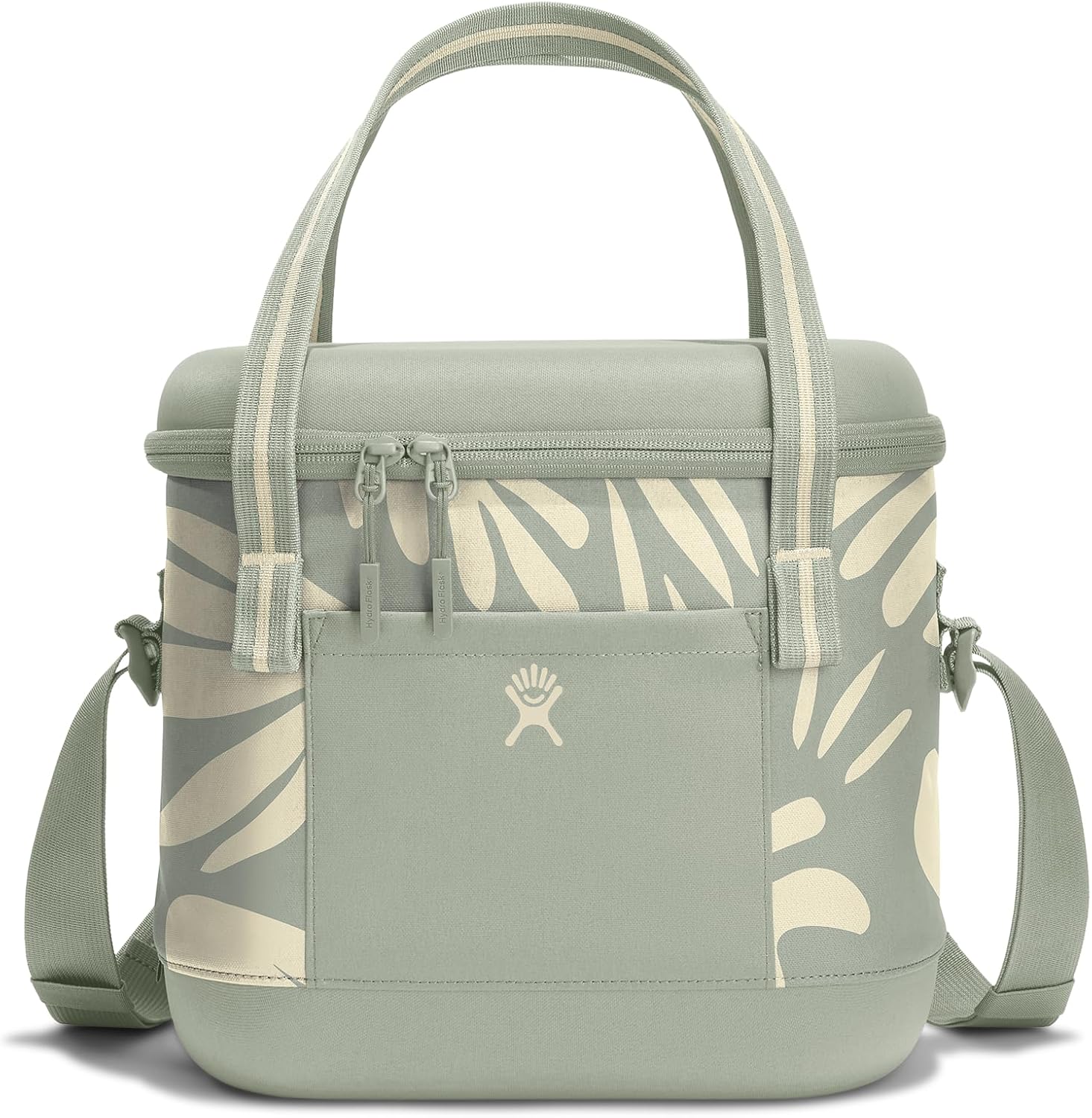 Hydro Flask Cooler Bag - Insulated Soft Lunch Bag - 12 L Capacity in Botanical Bliss Green