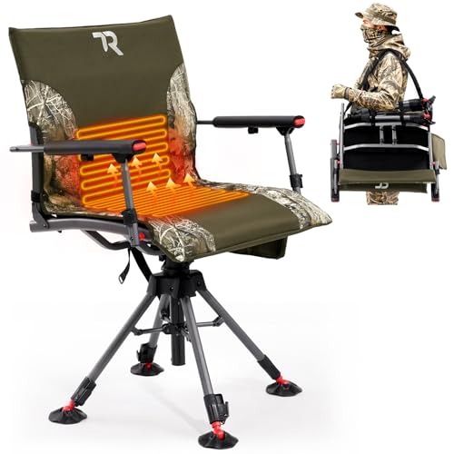 TR 360 Degree Swivel Hunting Heated Chair