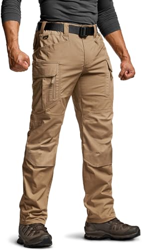 CQR Men's Flex Stretch Tactical Pants