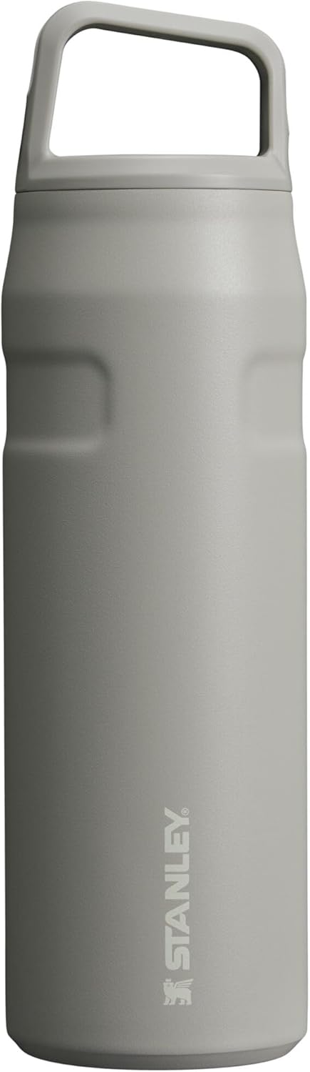 Stanley IceFlow Cap and Carry Water Bottle | Wide Mouth Twist Lid | Lightweight & Leakproof for Travel & Sports | Insulated Stainless Steel | BPA-Free