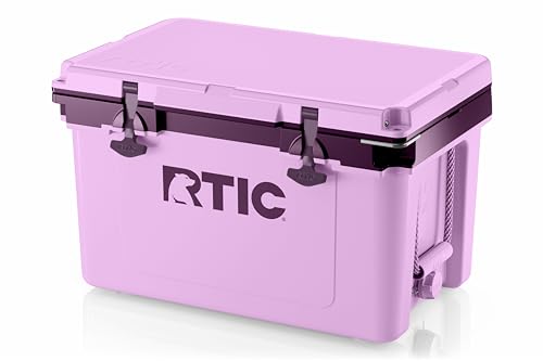 RTIC Ultra-Light 32 Quart Hard Cooler Insulated Portable Ice Chest Box for Drink, Beverage, Beach, Camping, Picnic, Fishing, Boat, Barbecue, 30% Lighter Than Rotomolded Coolers