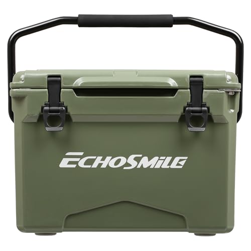EchoSmile 25/30/35/40/60/75 Quart Rotomolded Cooler, Built to Stand up to The Rigors of The Journey