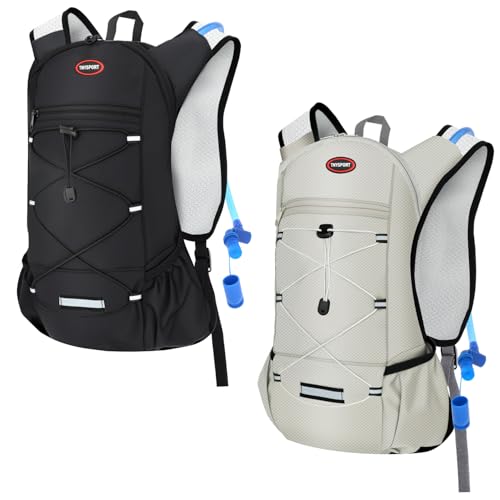 TNYSPORT 2 Pack Hydration Backpack