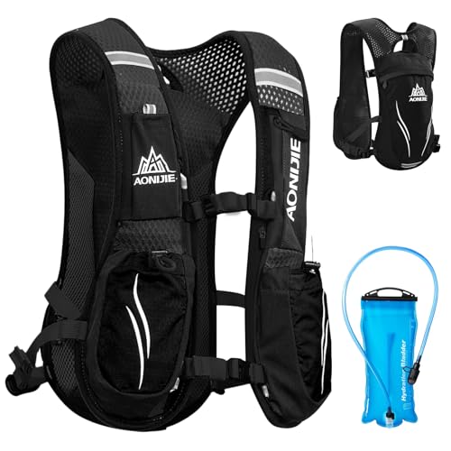 TRIWONDER Hydration Running Vest 5L Lightweight Water Pack for Men Women Hydration Backpack for Trail Race, Hiking, Cycling, Climbing, Camping, Jogging, Marathon