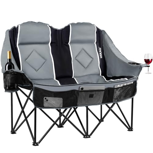 Double Camping Loveseat Chair