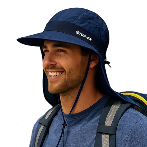 TOP-EX Cooling Sun Hat (Neck Flap)