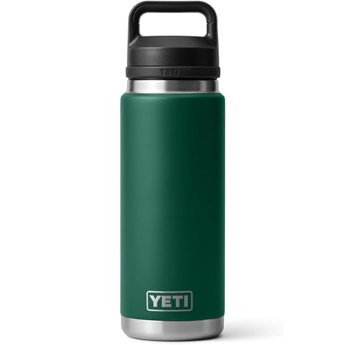 YETI Rambler 26 oz Bottle, Vacuum Insulated, Leakproof, Stainless Steel with Chug Cap