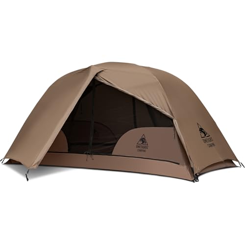 OneTigris COSMITTO 2 Person Backpacking Tent Shelter- Free Standing Lightweight Waterproof 3 Season Camping Tent for Outdoor Hiking Mountaineering