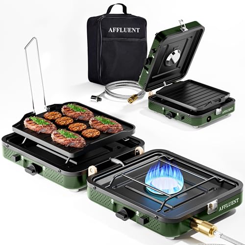 AFFLUENT 2 Burner Propane Stove (Green)