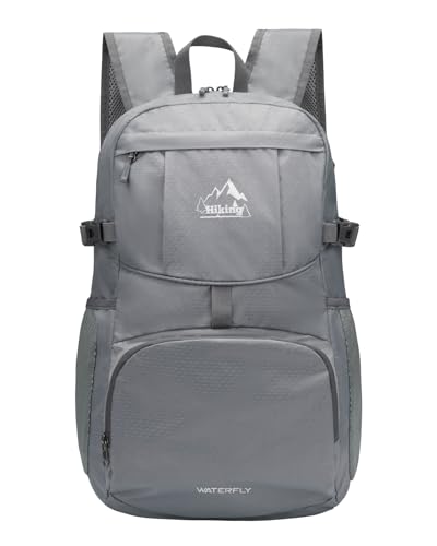 WATERFLY Hiking Foldable Daypack Backpack (25/35L)