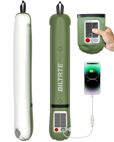 BILTRTE 2-Pack Solar Lantern