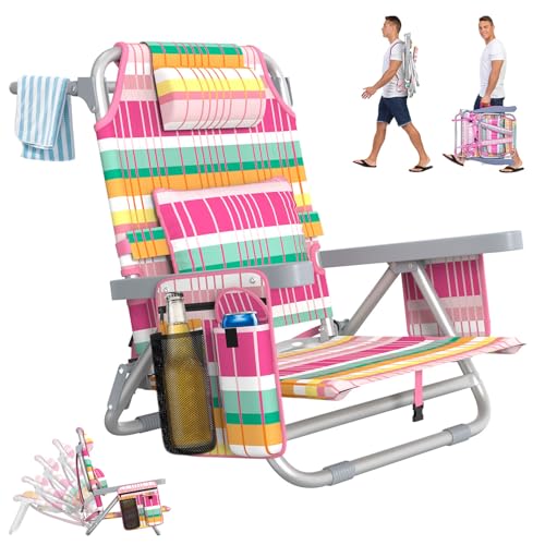 Suteck 5-Position Beach Chair